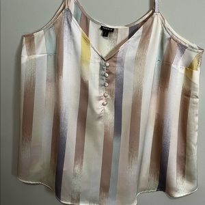 Torrid Camisole Blouse - champagne pastels
